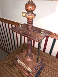 Unique Book Press Lamp