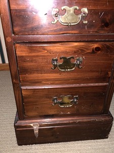 Ethan Allen Vintage Roll-Top Desk