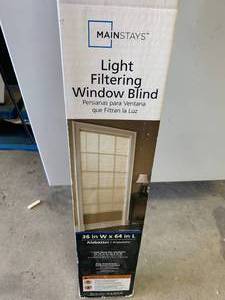36 x 64 Light Filtering Window Blinds