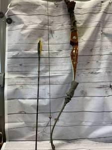 Vintage Bear Bow & Arrow