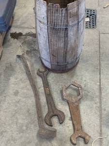 Vintage Hand Tools & Barrel
