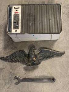 Vintage Radio, Ford Wrench, Vintage Eagle