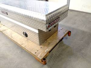 lot 10 image: Weatherguard Aluminum Saddle Toolbo...