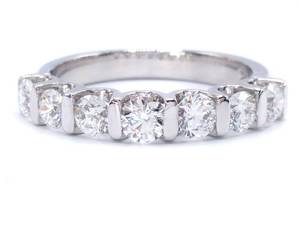 Dazzling 1.75 Carat High Grade Diamond Estate Ring in 14k White Gold - $6,500 VIDEO
