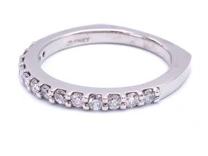 Beautiful .39 Carat Diamond Band in 14k White Gold - $1525