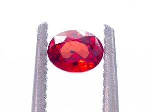 Natural .52 Fine Burmese Red Ruby Oval Cut