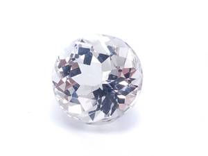 Scintillating 5 Carat Brilliant Round Cut White Topaz Gemstone