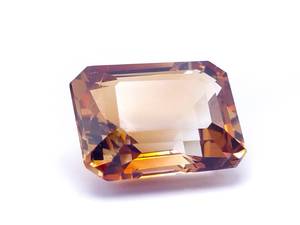 Gorgeous 6.23 Carat Deep Bi-Color Natural Imperial Champagne Topaz Gemstone