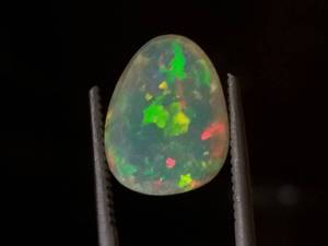 Firey, Colorful 4.8 Carat Cabochon Ethiopian Welo Opal Loose Gemstone -$1200 to $1680