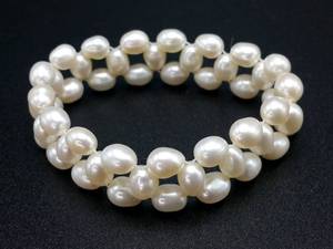 Rich 7.5 - 8 MM Pearl Stretch Bracelet