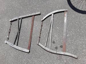 lot 5 image: Antique Bow Saws