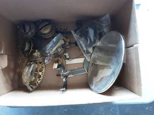 lot 39 image: Oil Lamp Parts & Accessories