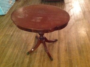 lot 70 image: Vintage Wood Table