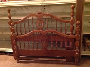 lot 83 image: Queen Size Bed Frame
