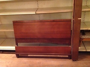 lot 84 image: Full Size Bed Frame