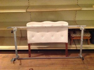 lot 85 image: Twin Size Bed Frame & Headboard