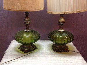 lot 90 image: Vintage Lamps