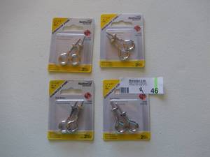 lot 46 image: National Hardware 316-in x 2-in Stainless Steel Plain Eye Bolt (2-Count) N422479 (Qty 4)-Not used