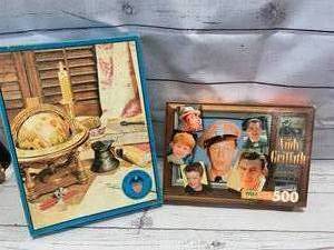 lot 78 image: Lot of 2 Vintage Puzzles