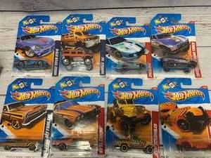 lot 90 image: Lot of 8 2011 Hot Wheels Cars