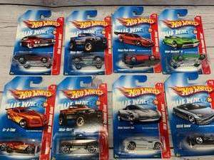 lot 93 image: Lot of 8 Web Trading Hot Wheels Cars