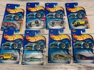 lot 96 image: Lot of 8 2003 Hot Wheels Cars