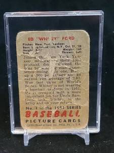 lot 10 image: 1951 Bowman Cards (5) Lot