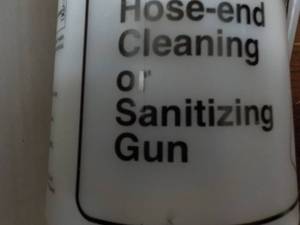 Hose End Cleaning or Sanitizing Gun...