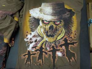 12 Mens Halloween T-shirts- 9 size...