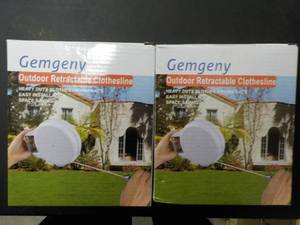 Gemgeny Outdoor Retractable Clothes...