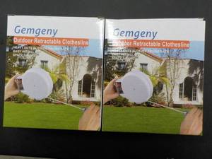 Gemgeny Outdoor Retractable Clothes...