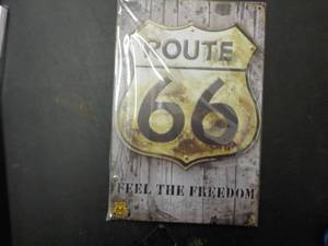 Route 66 Tin Sign 8 x 12...