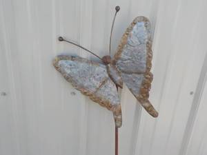 Bobbling Butterfly Galvanized Metal...