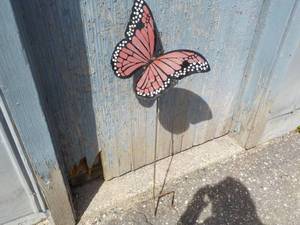 Metal Butterfly 42 tall...