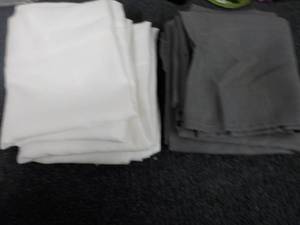 2 Sets of Curtains- one white and 1...