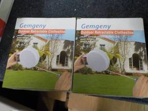 Set of 2 Gemgeny Outdoor Retractabl...