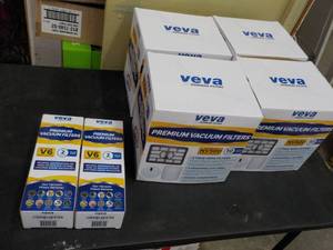6 Veva Premium vacuum filters...