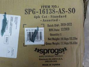 Sprogs 4 pk Cot...