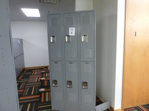 Set of 6 Half Size Lockers