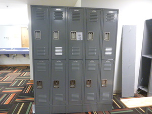 Set of Half Size 10 Lockers