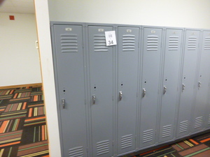 Set of 5 Lockers