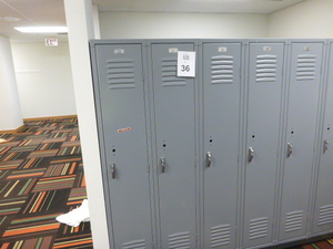 Set of 5 Lockers