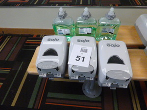 2 GoJo Soap Dispensers