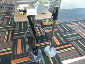 2 Crowd Control Barriers
