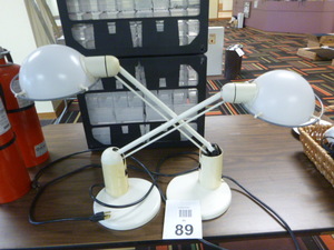 2 Desk Lamps