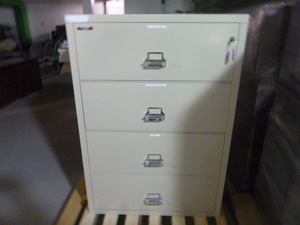 Fire King Fire Proof File Cabinet