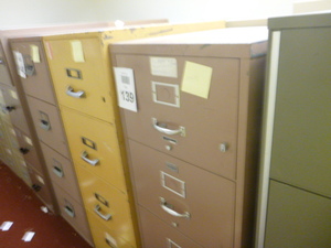 2 Fire Proof File Cabinets