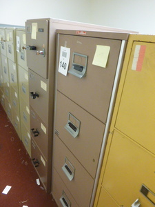 2 Fire Proof File Cabinets