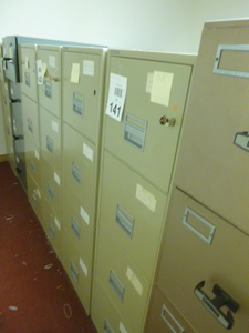 2 Fire Proof File Cabinets