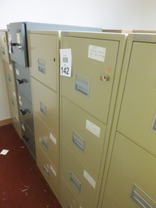 2 Fire Proof File Cabinets